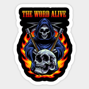 THE WORD ALIVE BAND Sticker